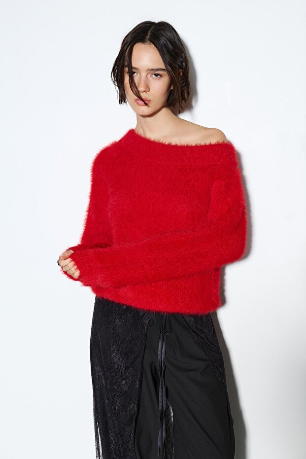 Asimetrik suni kürk kazak - 2