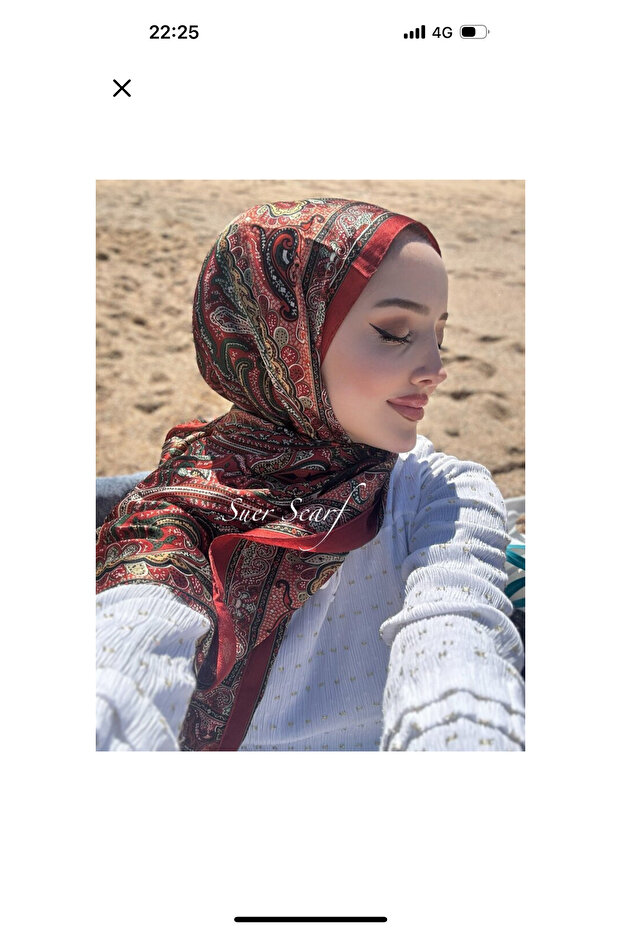 Etro vual ipek şal - 2