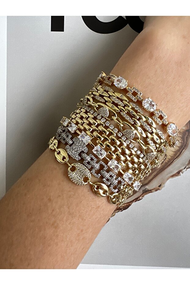 taşlı bileklik - 1