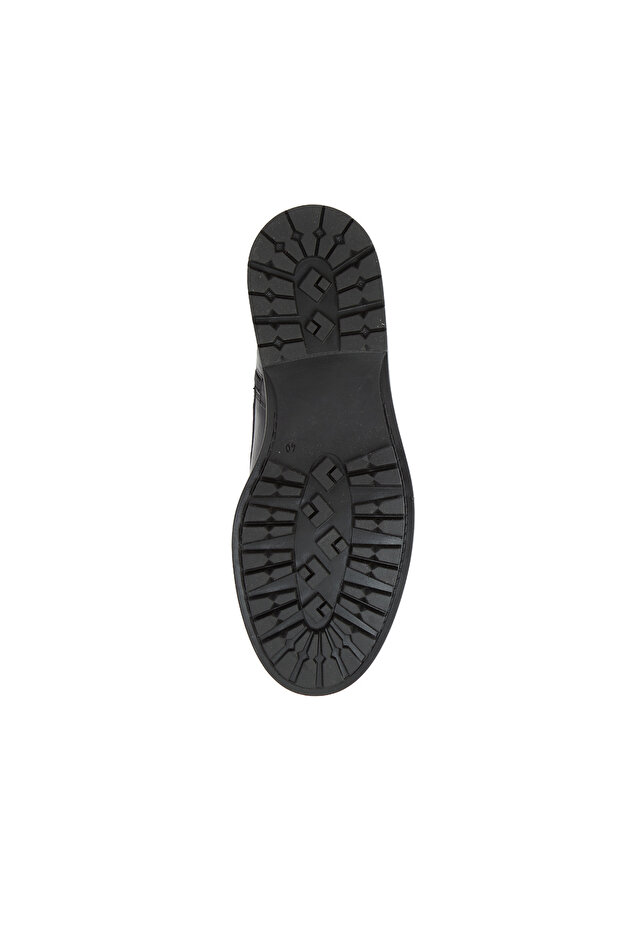 Siyah Kadın Deri Bot - 5