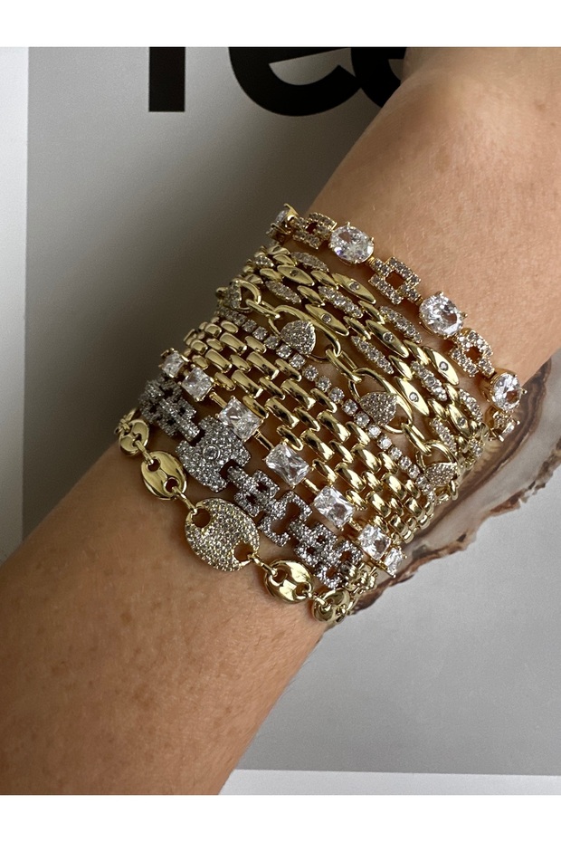 taşlı bileklik - 6