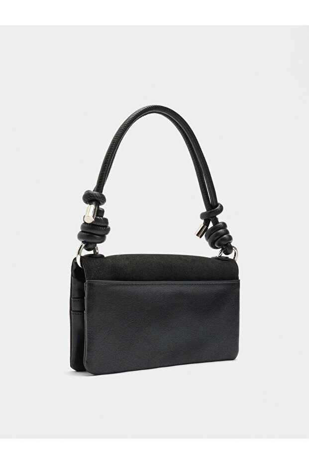 Deri Efektli Askılı Cüzdan - 3