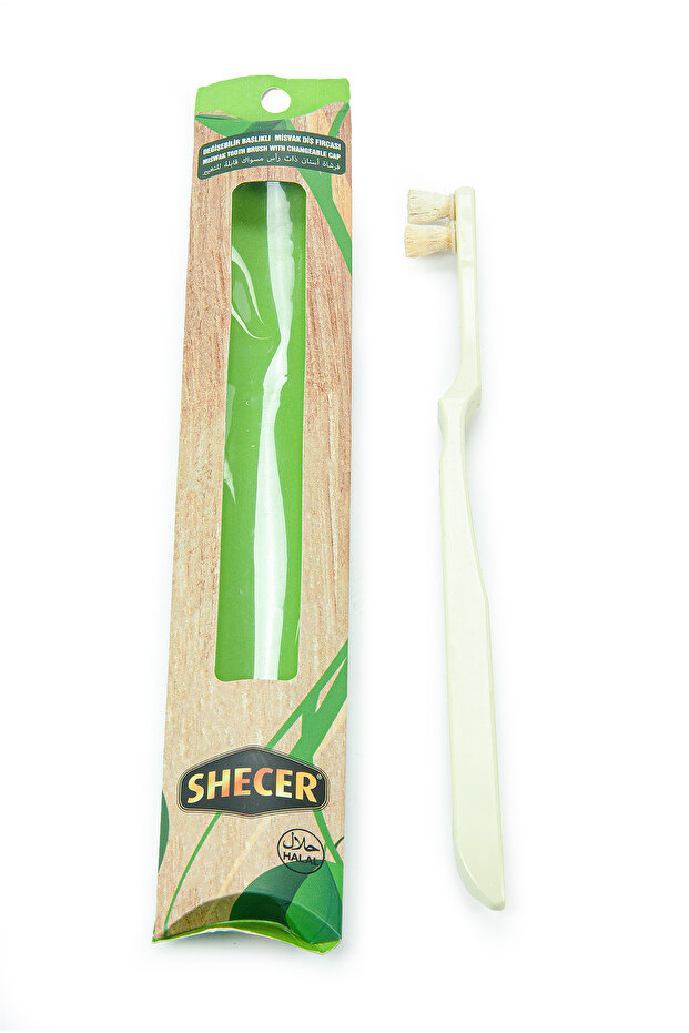 Miswak Toothbrush with Replaceable Head - 6
