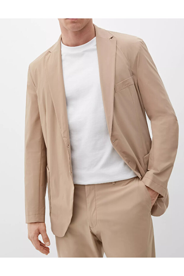 Jacket, Beige - 1