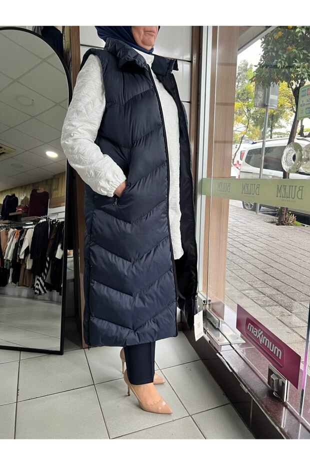 Kapitone Dolgu Yelek - 3