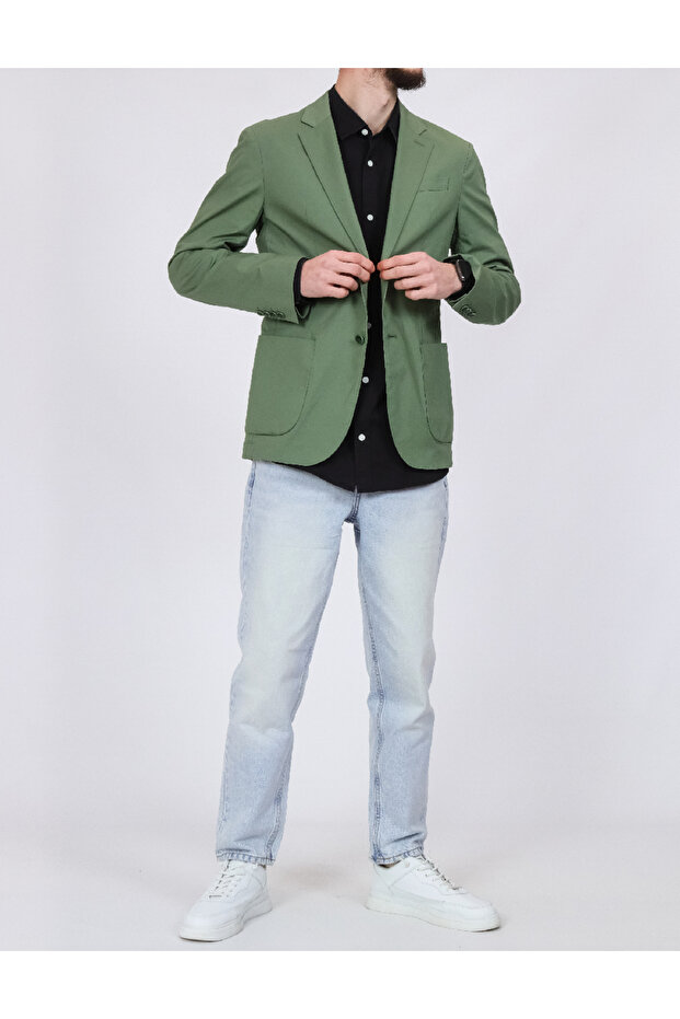 Jacket, Green - 1