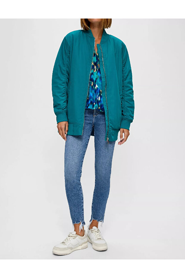 Jacket, Turquoise - 1