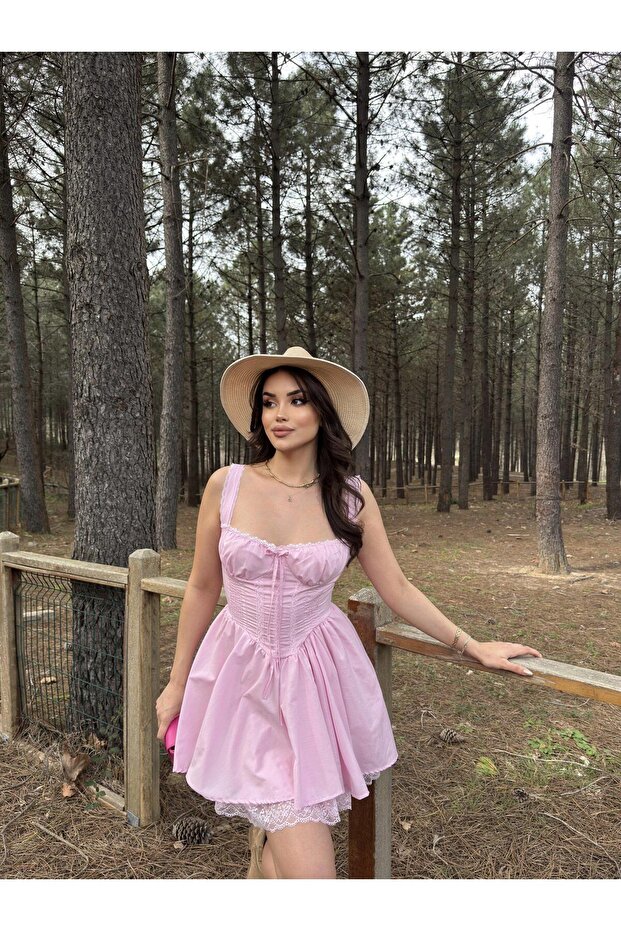 Agatha Dantel Elbise - 4