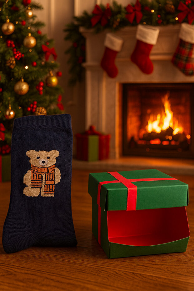 Teddy Bear Kadın Çorap-Extra Soft Touch - 3