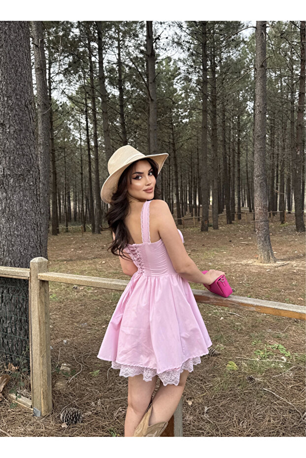 Agatha Dantel Elbise - 2