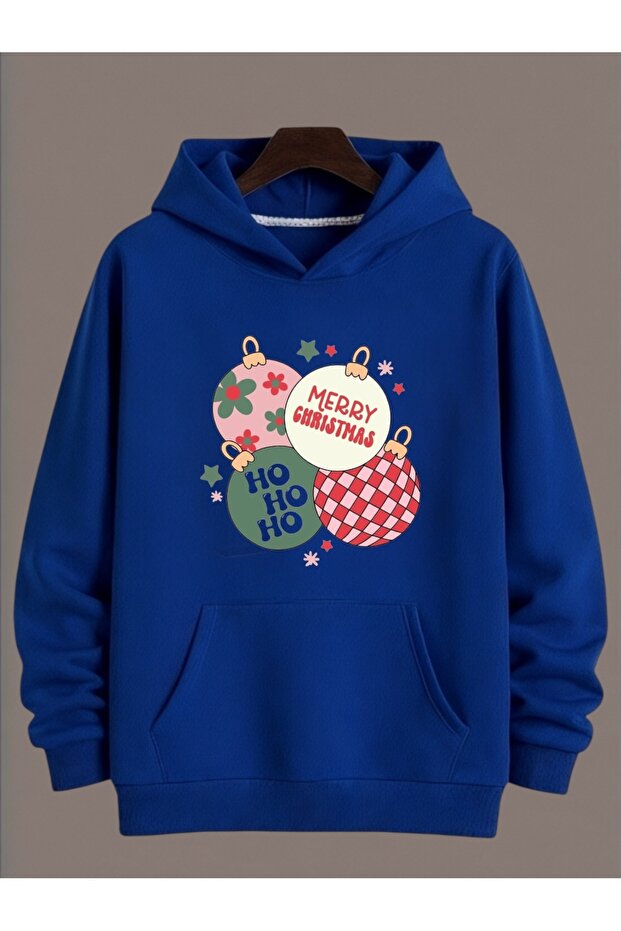 Unisex Long Sleeve Transfer Merry Christmas Christmas Printed Plus Size Crew Neck Sweatshirt