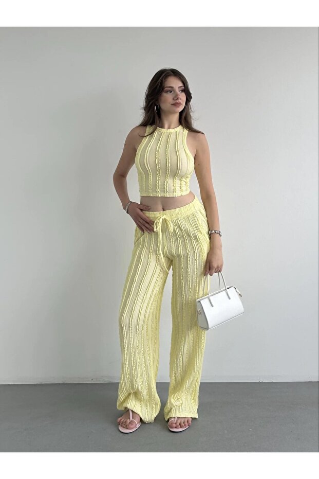 Crop Dikişli Takım - 2