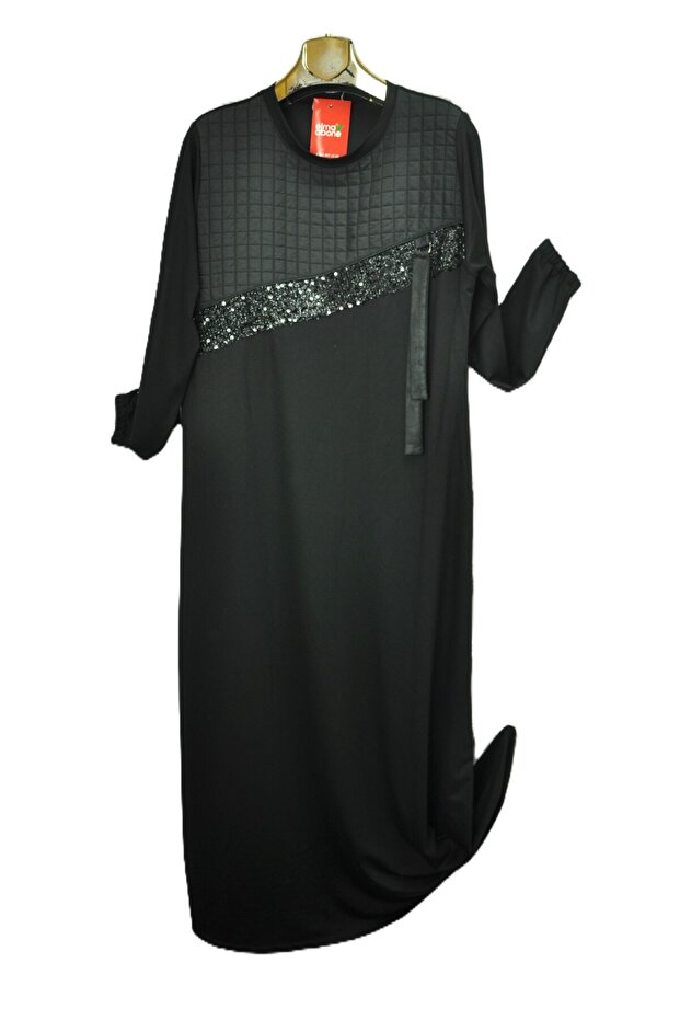 Plus Size Two Yarn Stone Dress