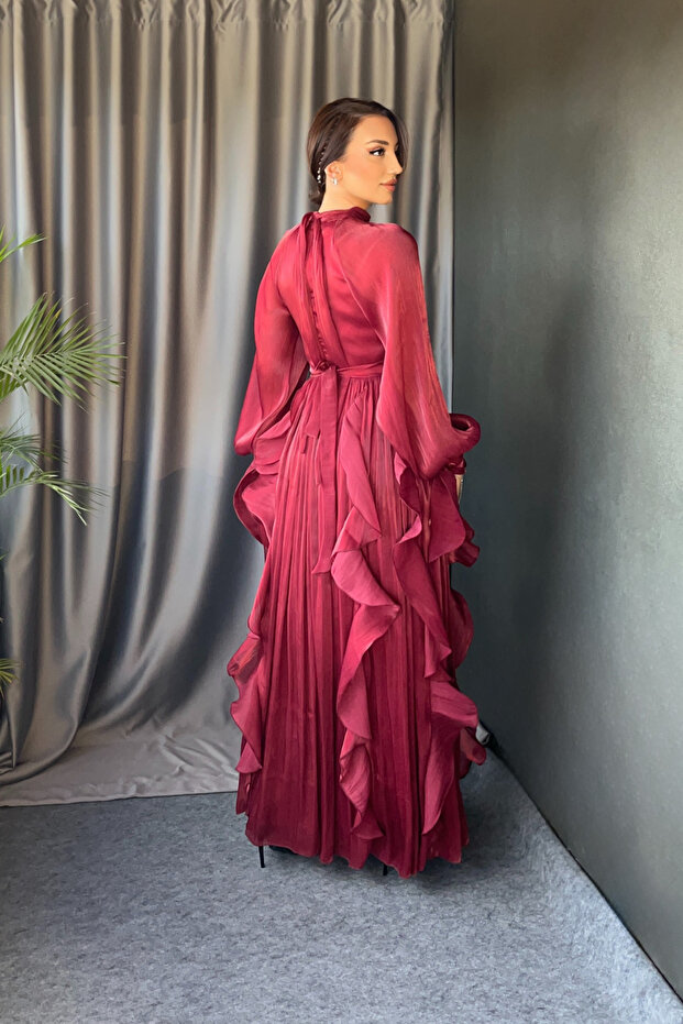 Zarafet Dalgası Elbise - 4