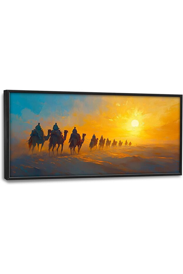 Beautiful Large Framed Canvas Wall Art 60x120 cm – Wall Art Landscape Decor
