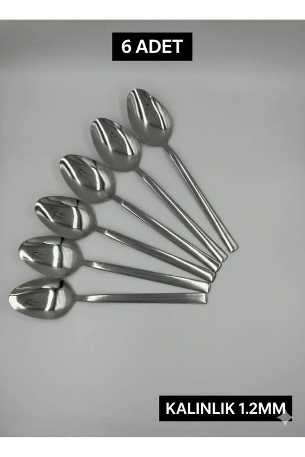 SADE TATLI KAŞIĞI 6 ADET - 3