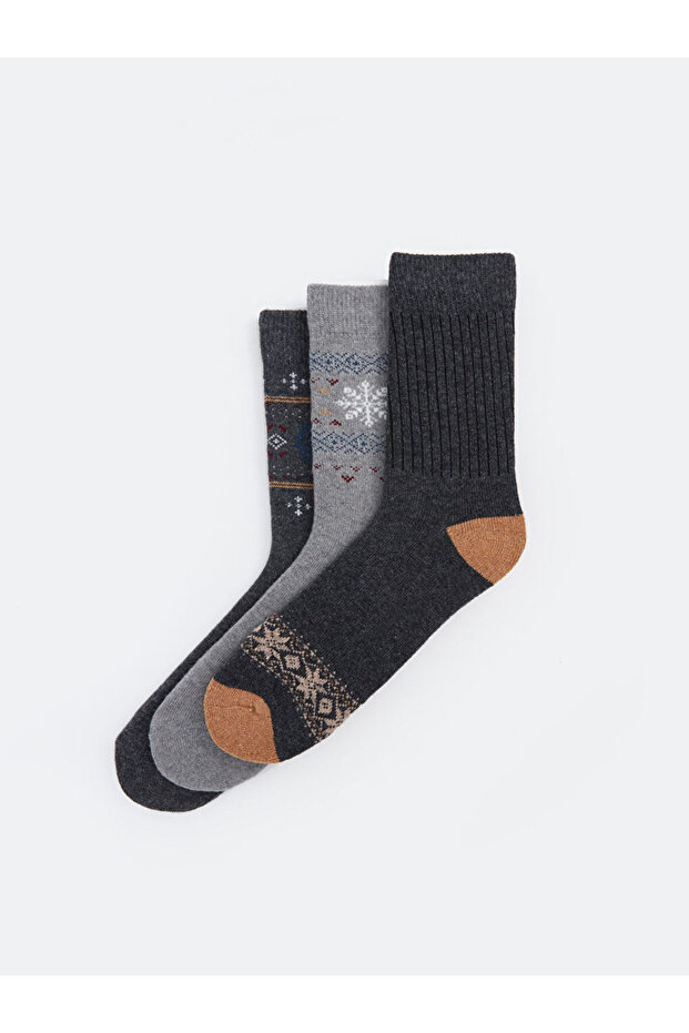 جوارب رجالية منقوشة - 2