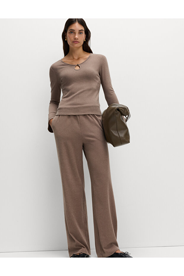 Geniş Paçalı Jogger Pantolon - 2