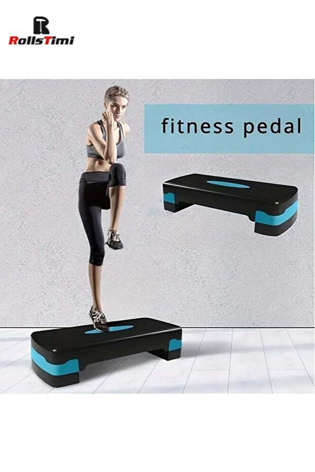 Aerobic Step Board Exercise Stepper Adjustable Step Board Cardio Yoga Home Gym Workout Platform Non