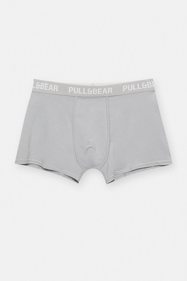 3’lü gri boxer paketi - 5
