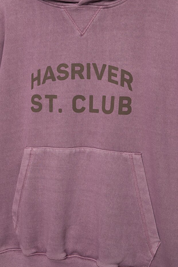 Hasriver St. Club kapüşonlu sweatshirt - 8