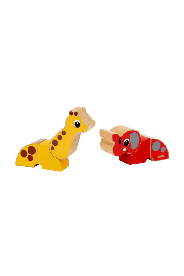 Girafă și elefant magnetice
