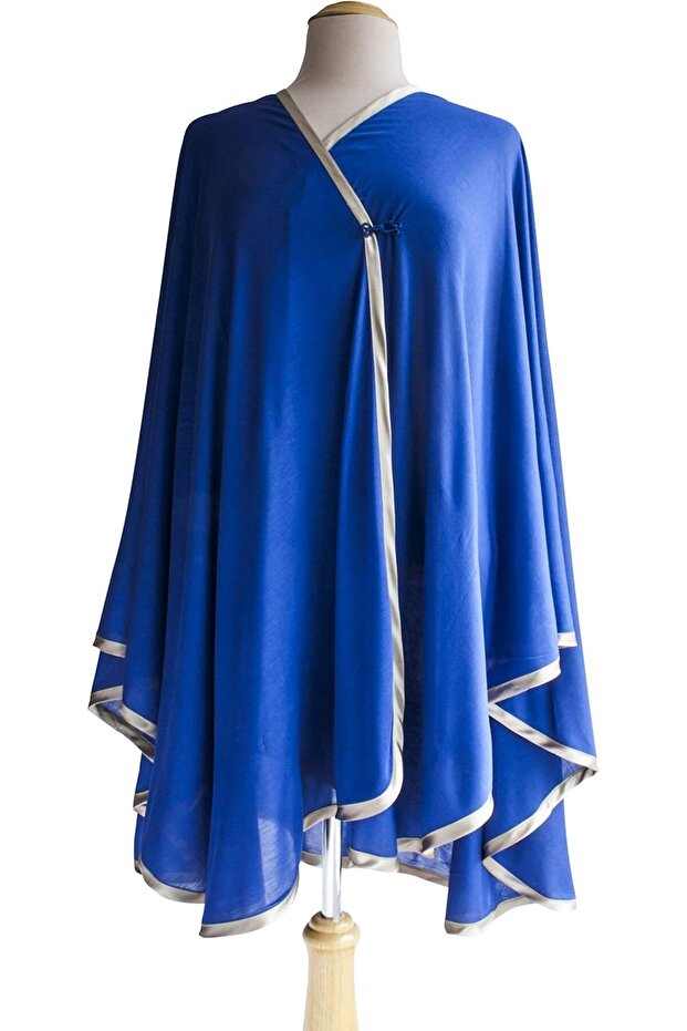 Bebitza Modal Nursing Cover for Breastfeeding - Cobalt Blue