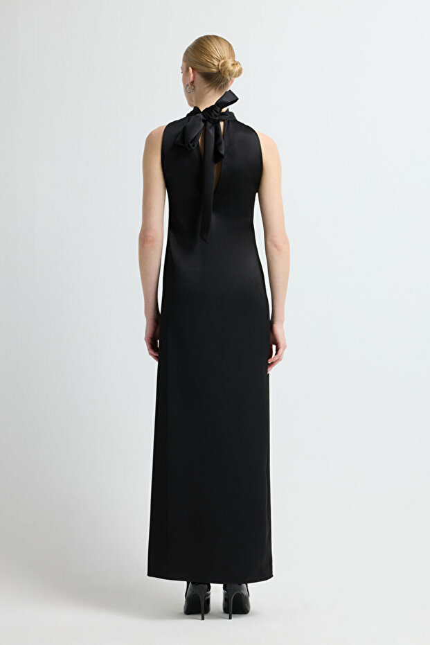 Halter Yaka Elbıse - 5