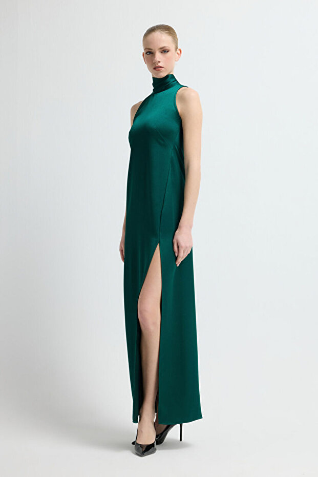 Halter Yaka Elbıse - 2