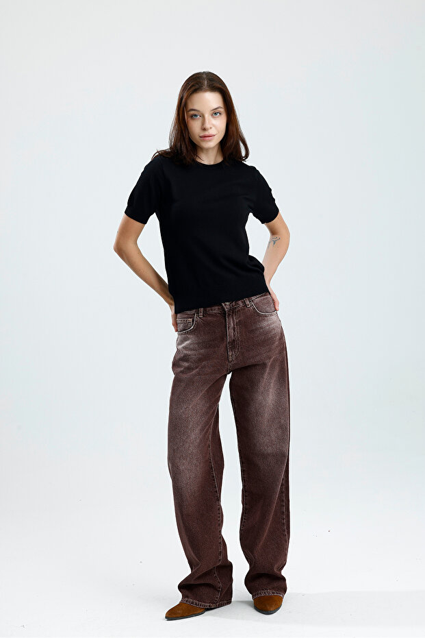 Kısa Kol Kadın Triko - 5