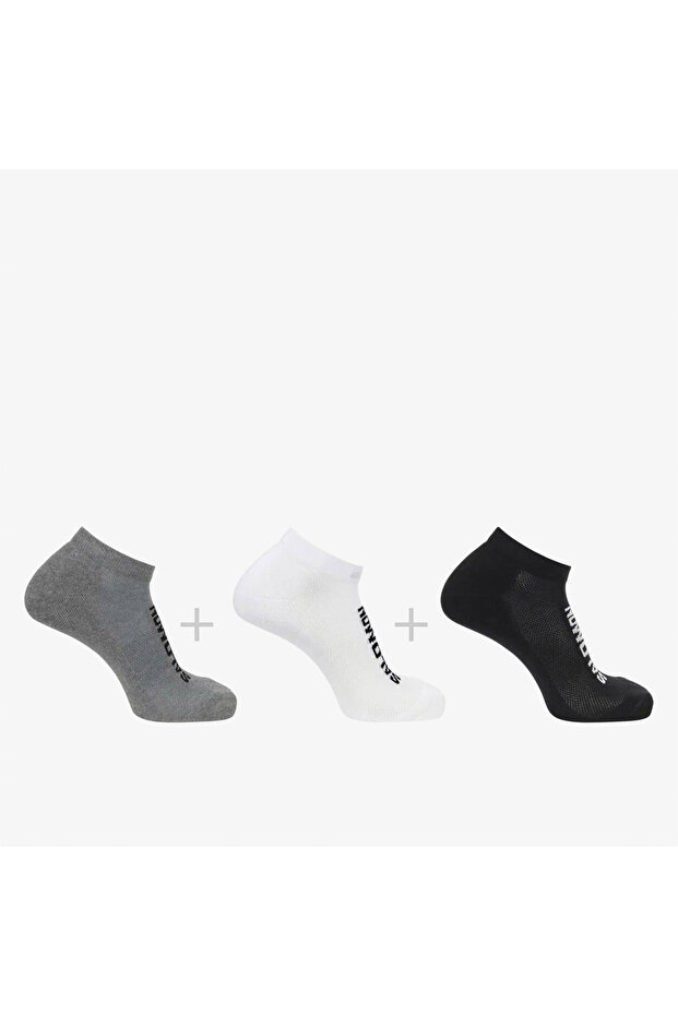 Everyday Low Unisex Colorful 3-Piece Socks