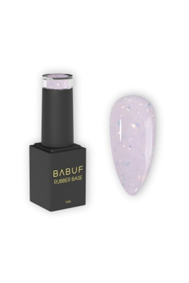 Dreamy Elixir Rubber Base 15ml – Self-Leveling Base with Iridescent Reflections - 2