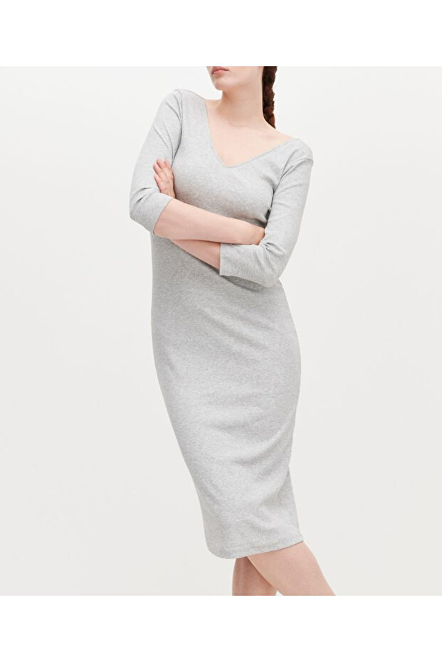 Medium dress, Gray - 1