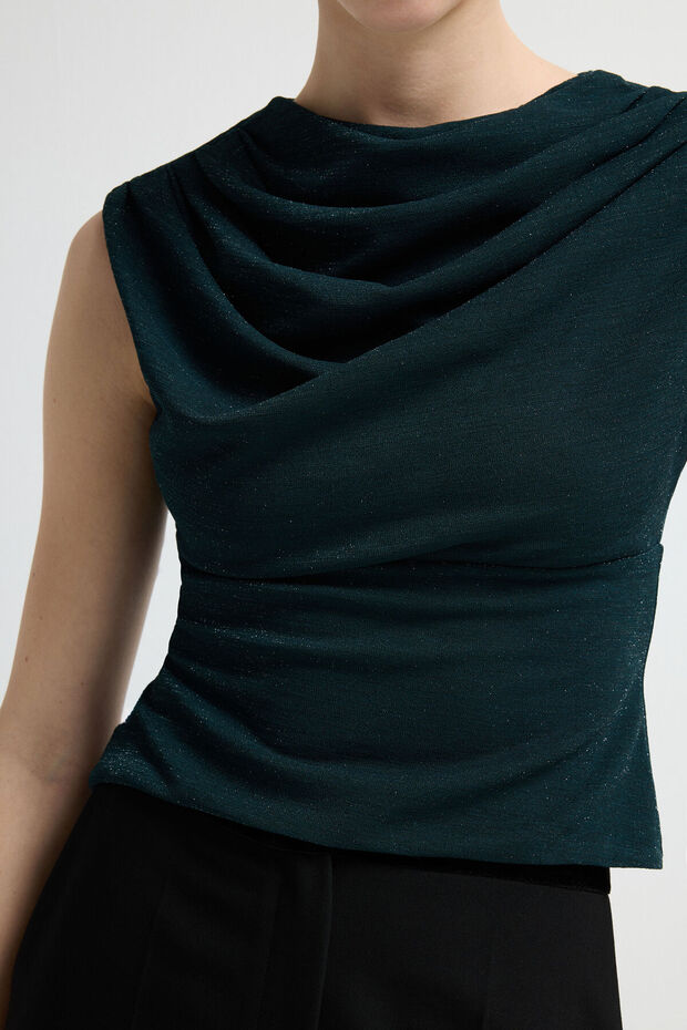 Drapeli Kolsuz Bluz - 2