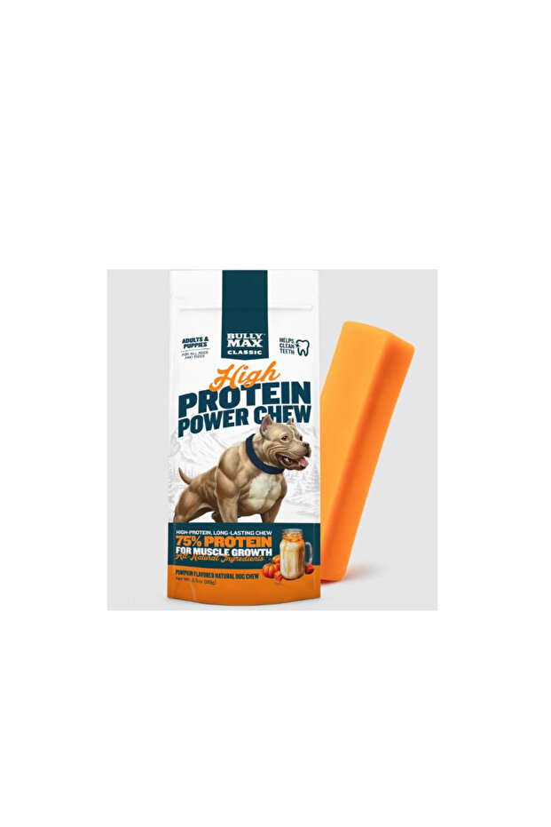 BullyMax Classic High Protein Power Chew – Pumpkin – 99g
