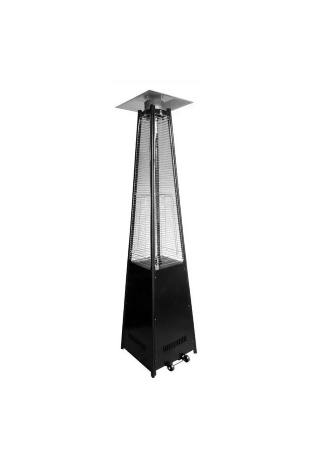 zMartEx Outdoor Garden Pyramid Patio Black Heater Premium Quality
