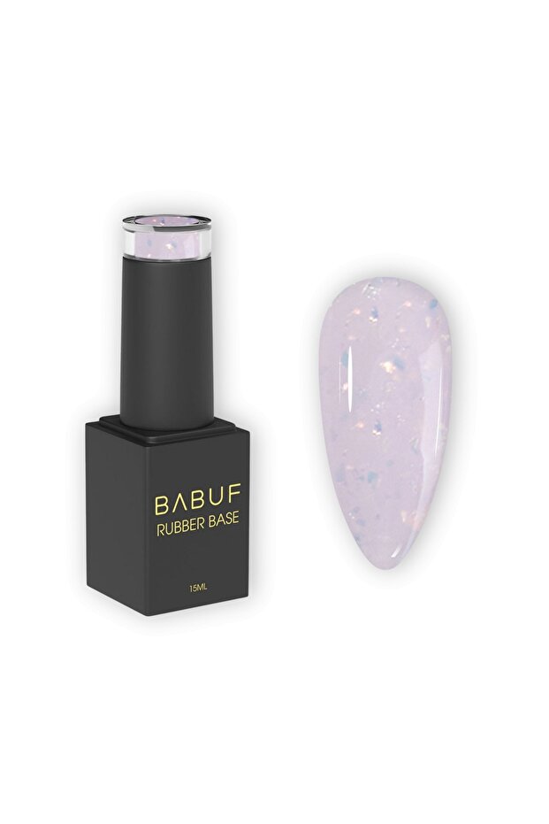 Dreamy Elixir Rubber Base 15ml – Self-Leveling Base with Iridescent Reflections - 8