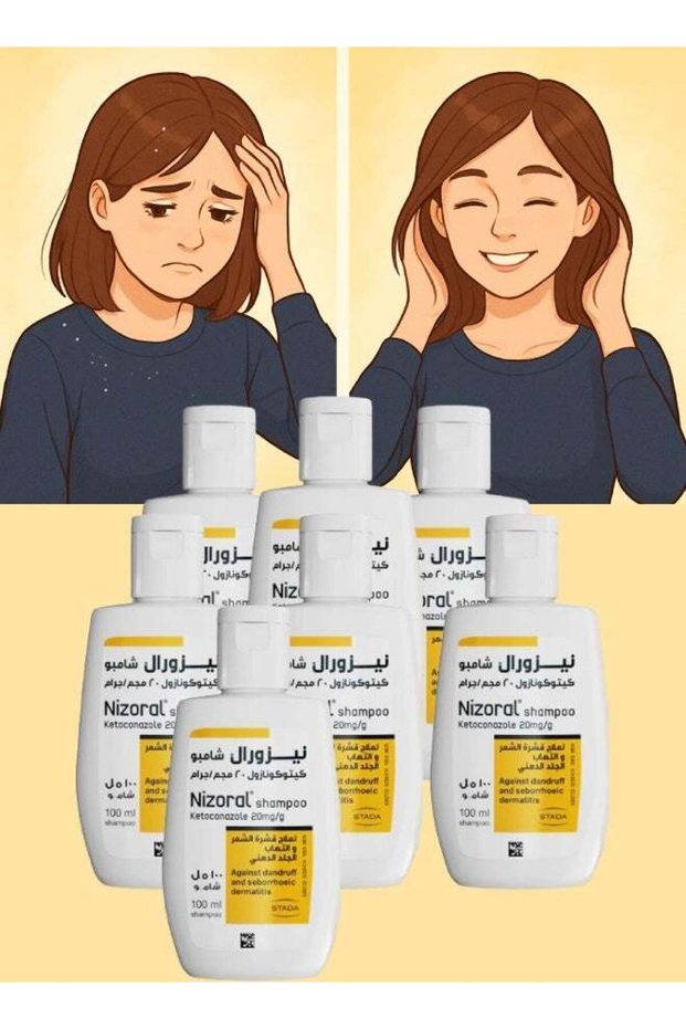 7-Pack Anti-Dandruff Shampoo 100ML