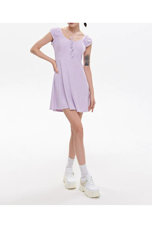 Rochie scurta, Mov - 1