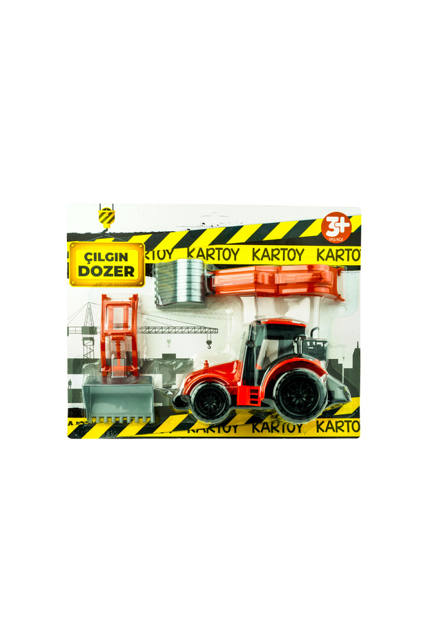 Çılgın Dozer Kırmızı - 2