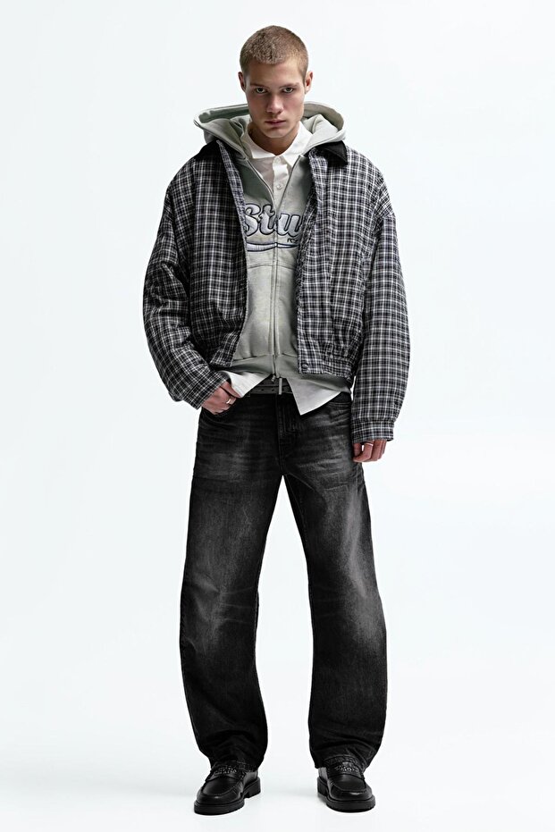 Low-rise baggy jeans - 3