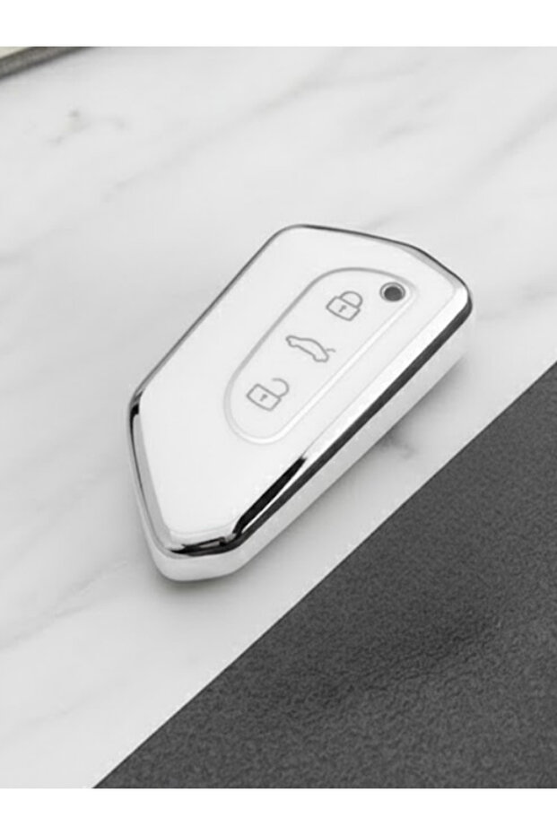 Vw Seat Cupra Golf 8 Caddy Leon Tiguan Formenter Caddy Polo Ateca Octavia Nano Key Case Cover White