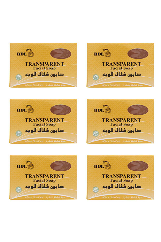 صابون تفتيح الوجه 6 قطع 135 جم