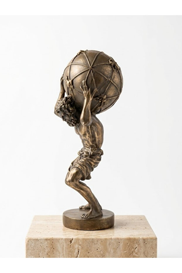 30 Cm Atlas Polyester Heykeli - 3