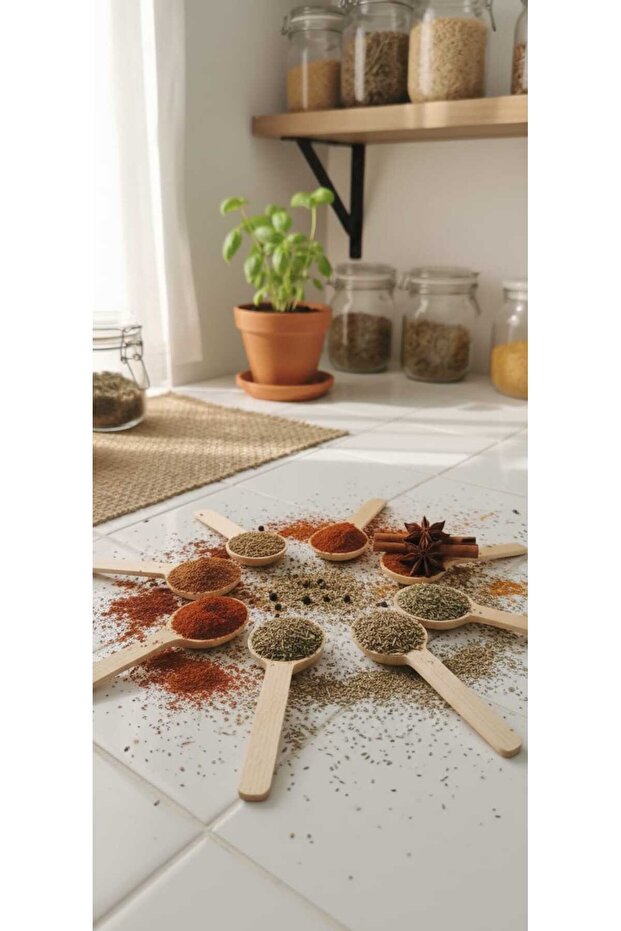 6 ملاعق توابل صغيرة - 3