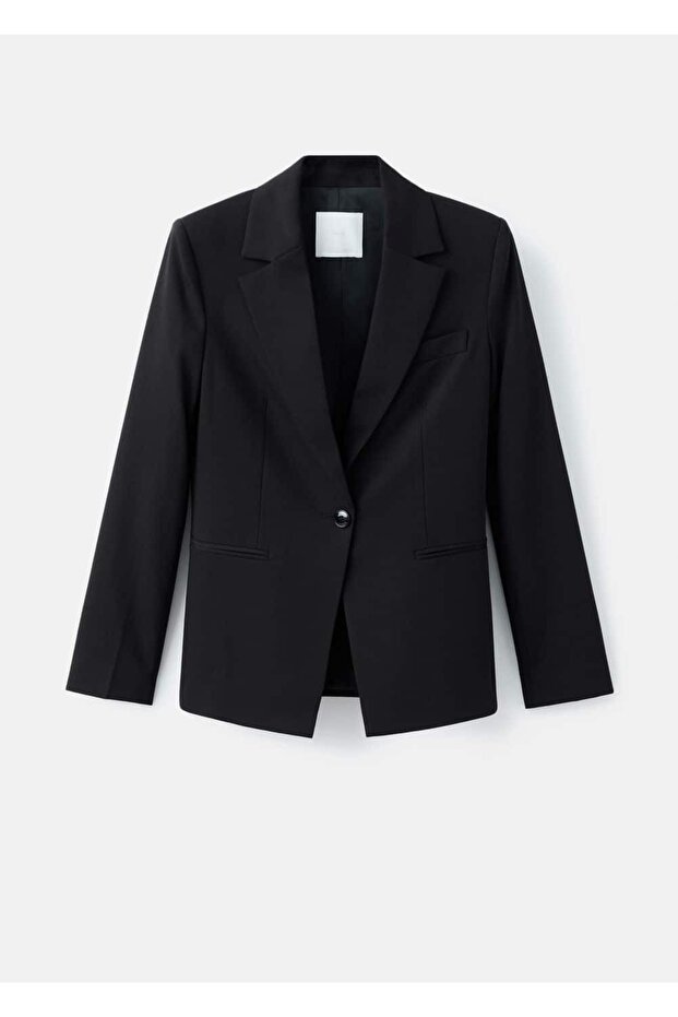 Dar kesim blazer ceket - 3