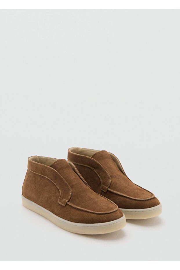 Süet deri yarım bot - 1