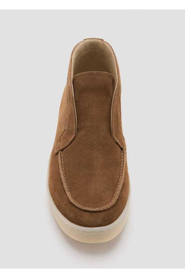 Süet deri yarım bot - 4