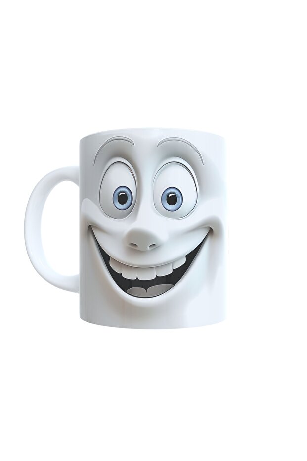 Funny Face Mug (Smiling Face) - 1