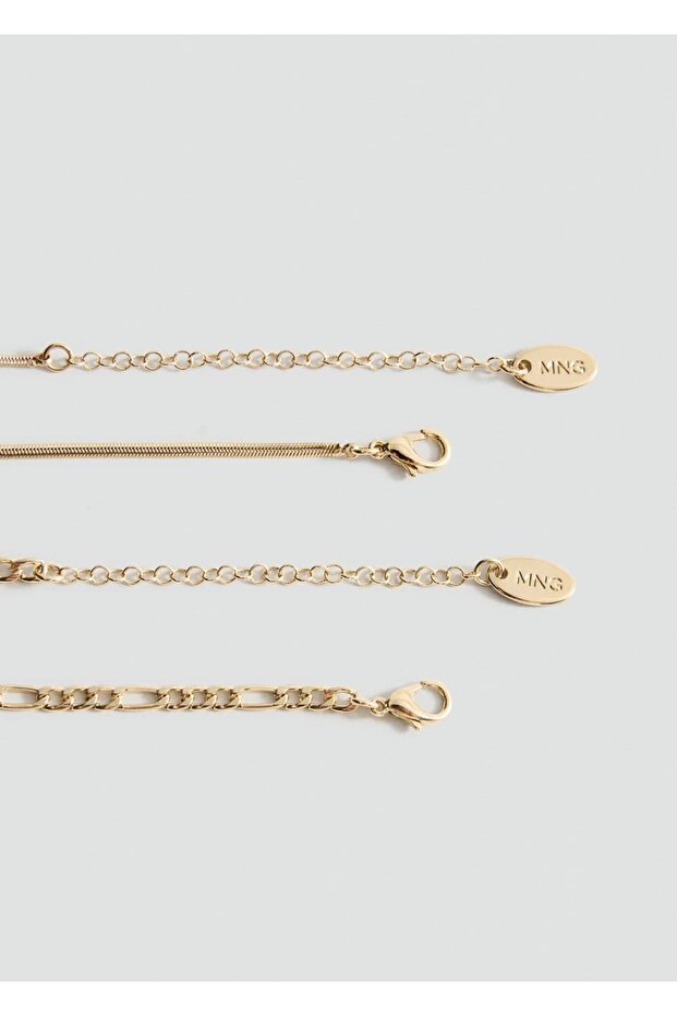 Çift zincirli kolye - 4